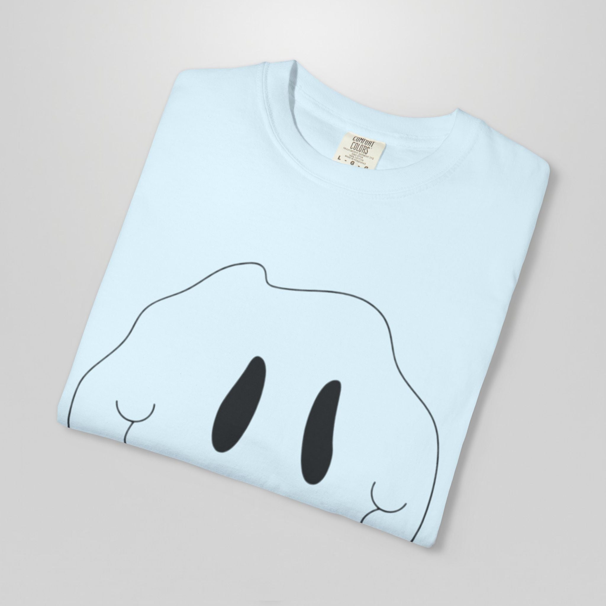 Melting Ghost 'feel' Graphic Tee — Minimal Streetwear T-Shirt