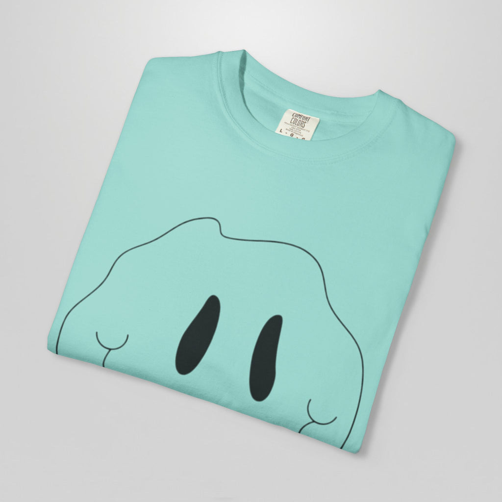 Melting Ghost 'feel' Graphic Tee — Minimal Streetwear T-Shirt