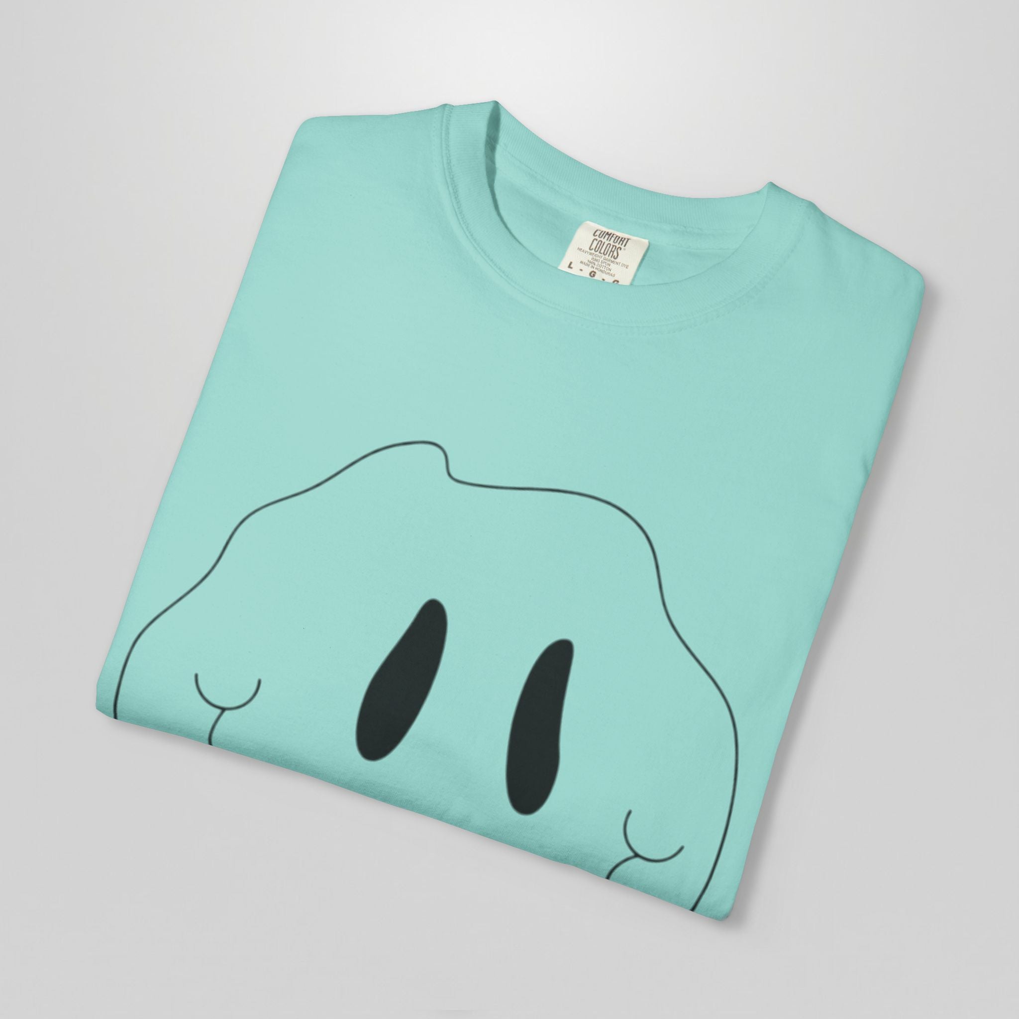 Melting Ghost 'feel' Graphic Tee — Minimal Streetwear T-Shirt