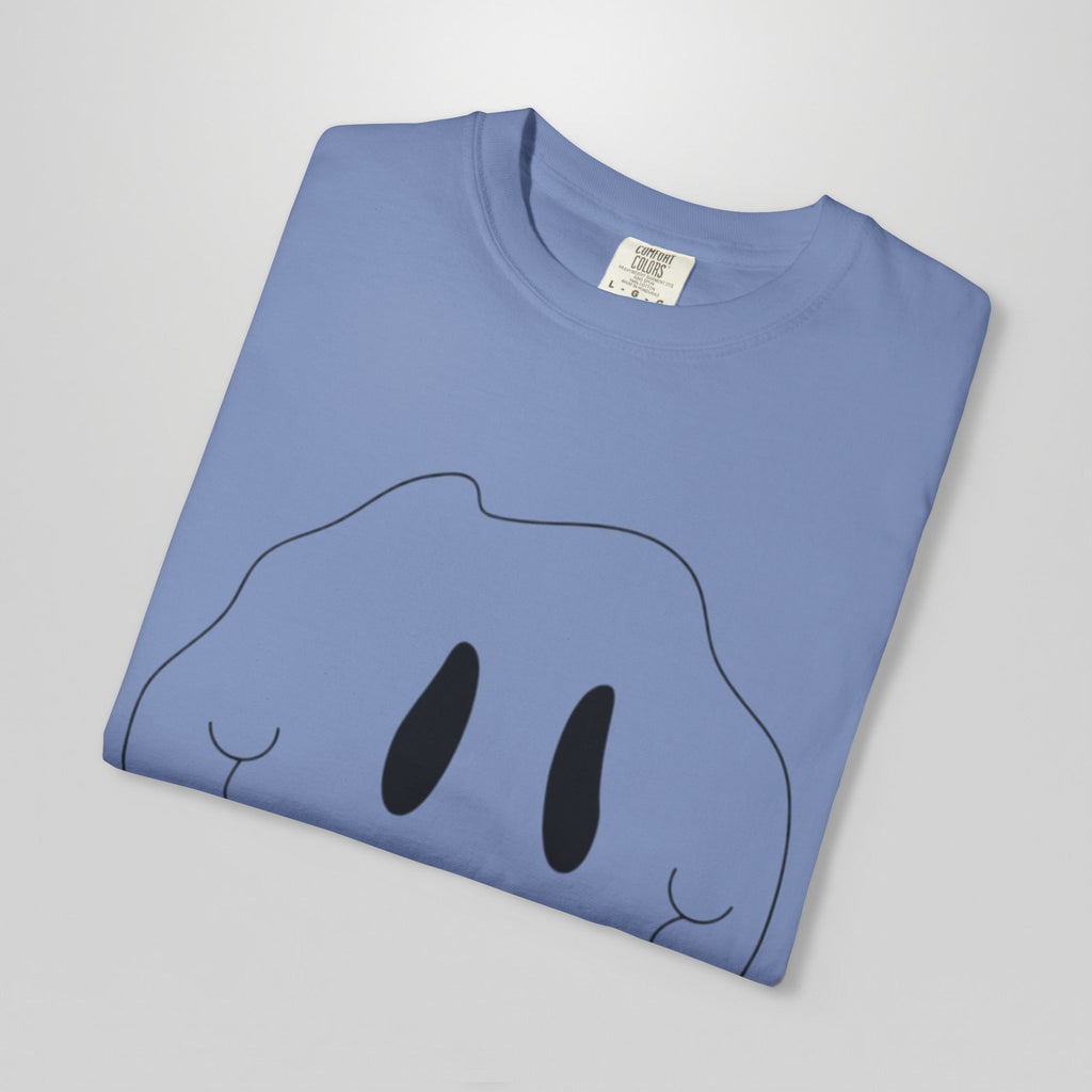Melting Ghost 'feel' Graphic Tee — Minimal Streetwear T-Shirt
