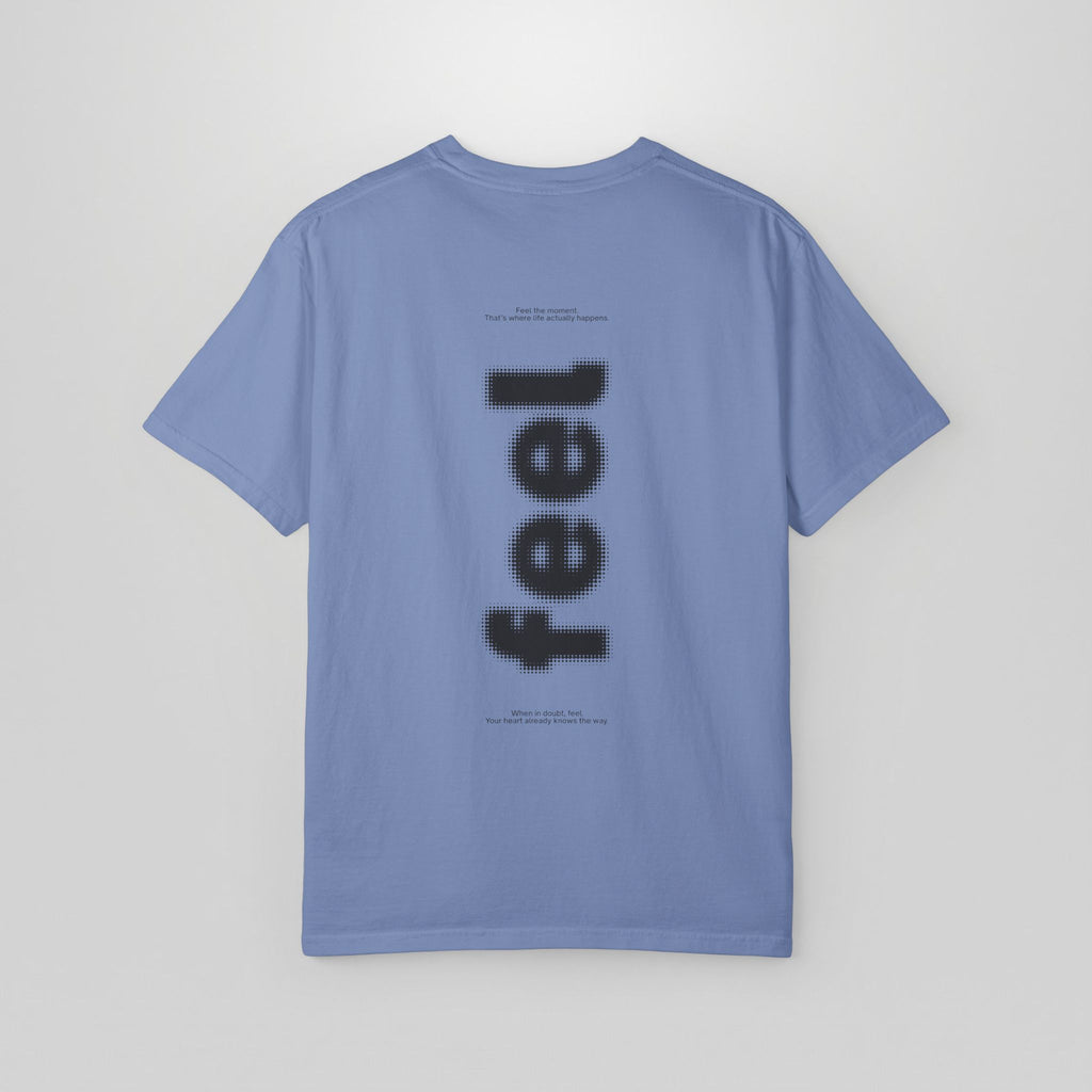 Melting Ghost 'feel' Graphic Tee — Minimal Streetwear T-Shirt