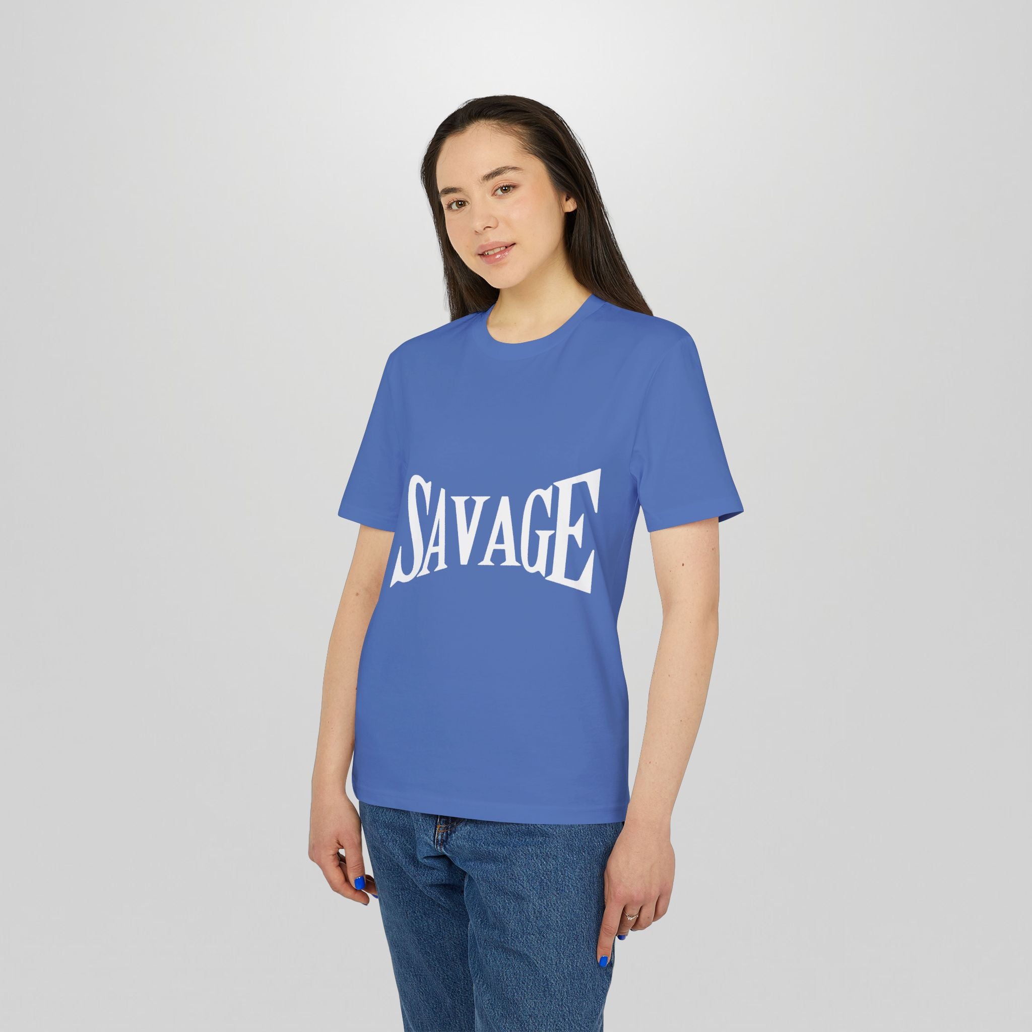 Savage Graphic T-Shirt — "Born Savage" Bold Streetwear Tee