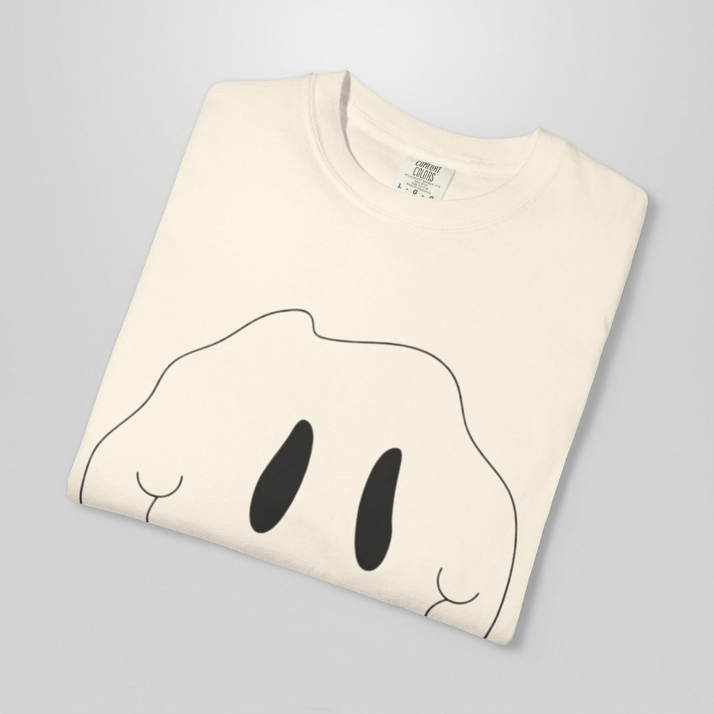 Melting Ghost 'feel' Graphic Tee — Minimal Streetwear T-Shirt