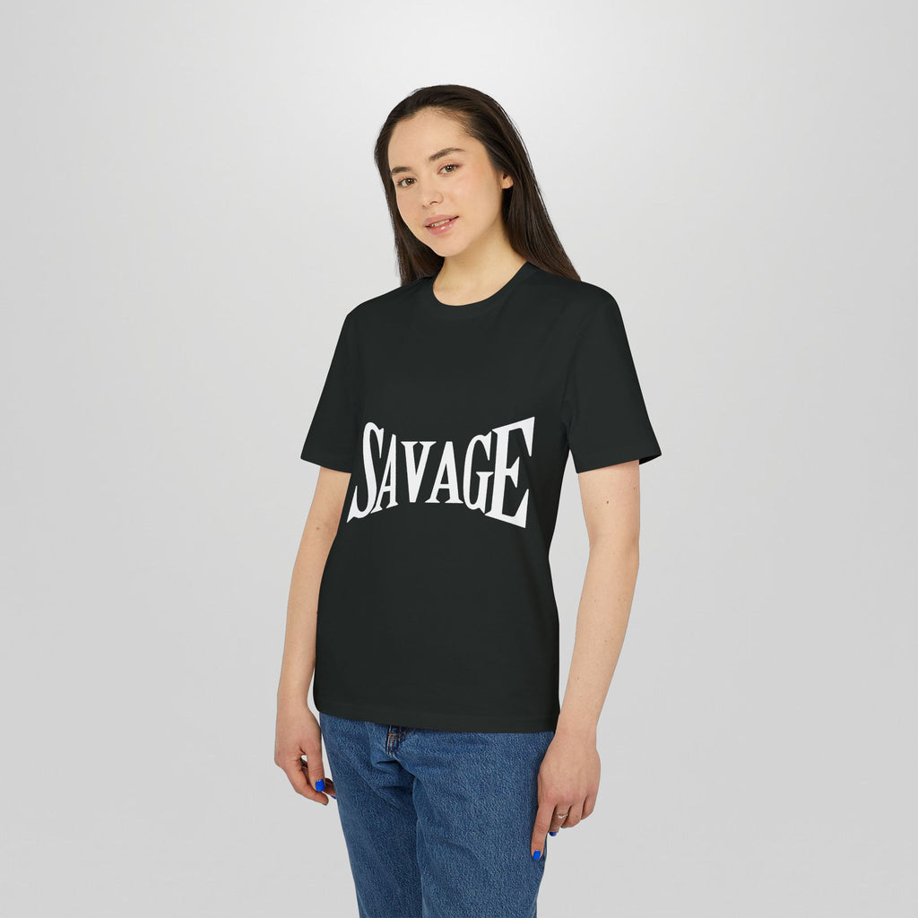 Savage Graphic T-Shirt — "Born Savage" Bold Streetwear Tee