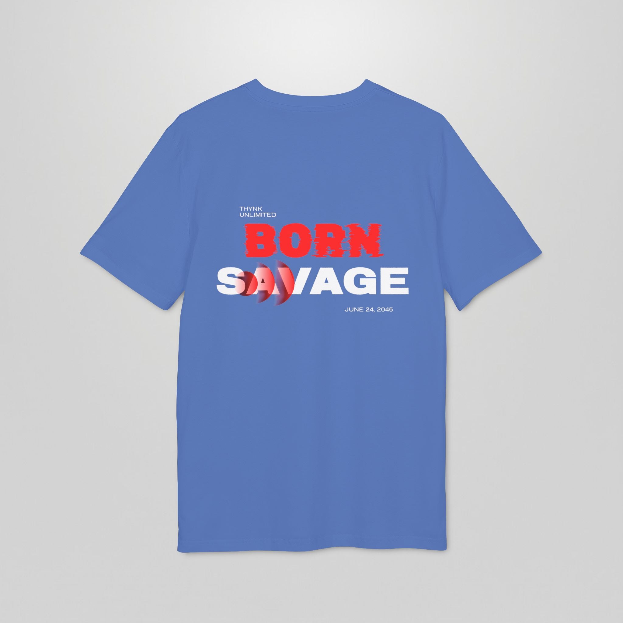 Savage Graphic T-Shirt — "Born Savage" Bold Streetwear Tee