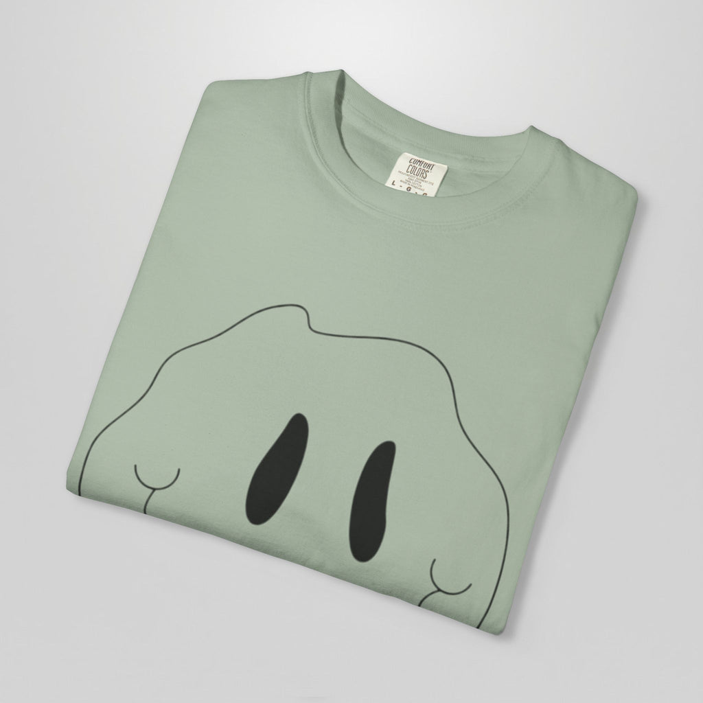 Melting Ghost 'feel' Graphic Tee — Minimal Streetwear T-Shirt