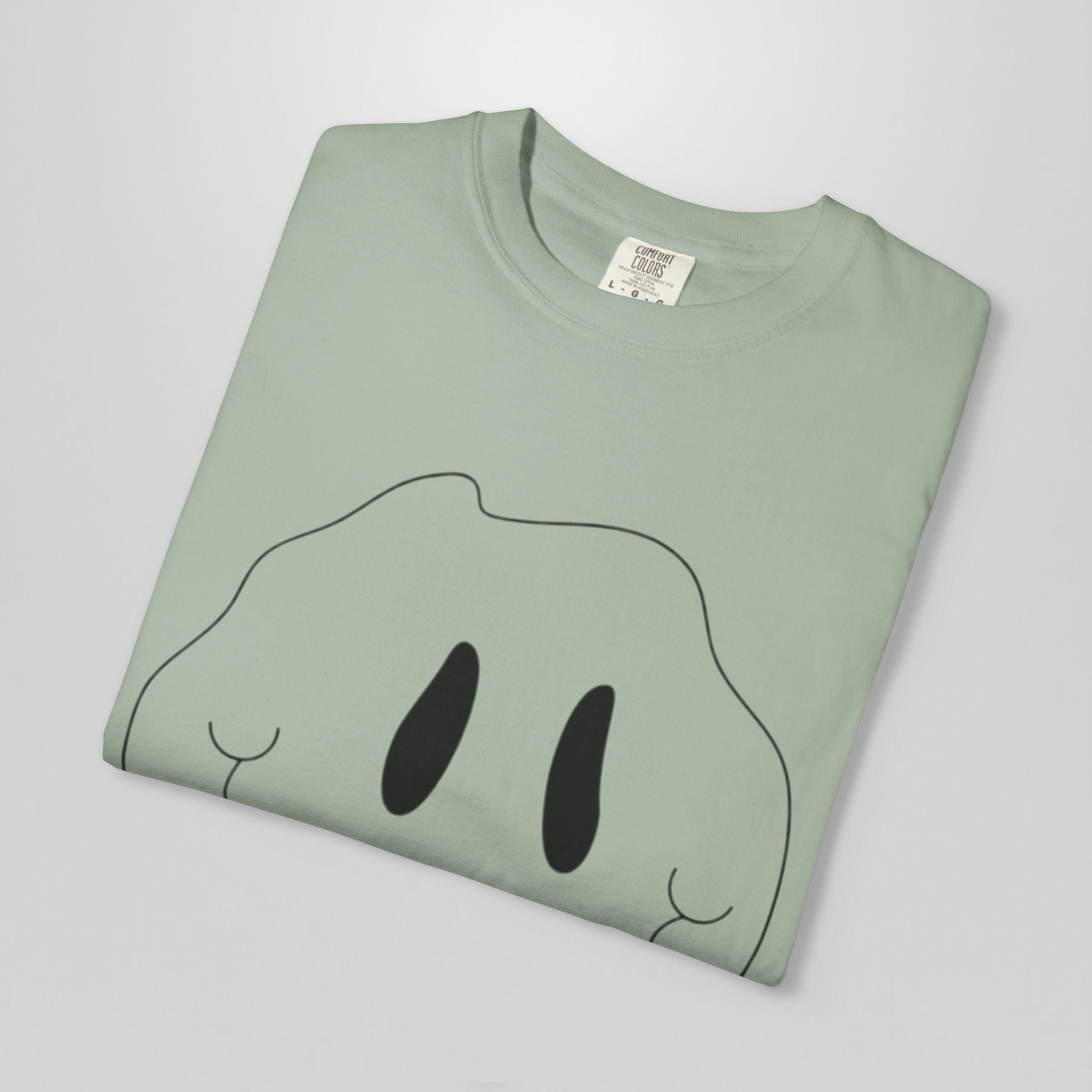 Melting Ghost 'feel' Graphic Tee — Minimal Streetwear T-Shirt