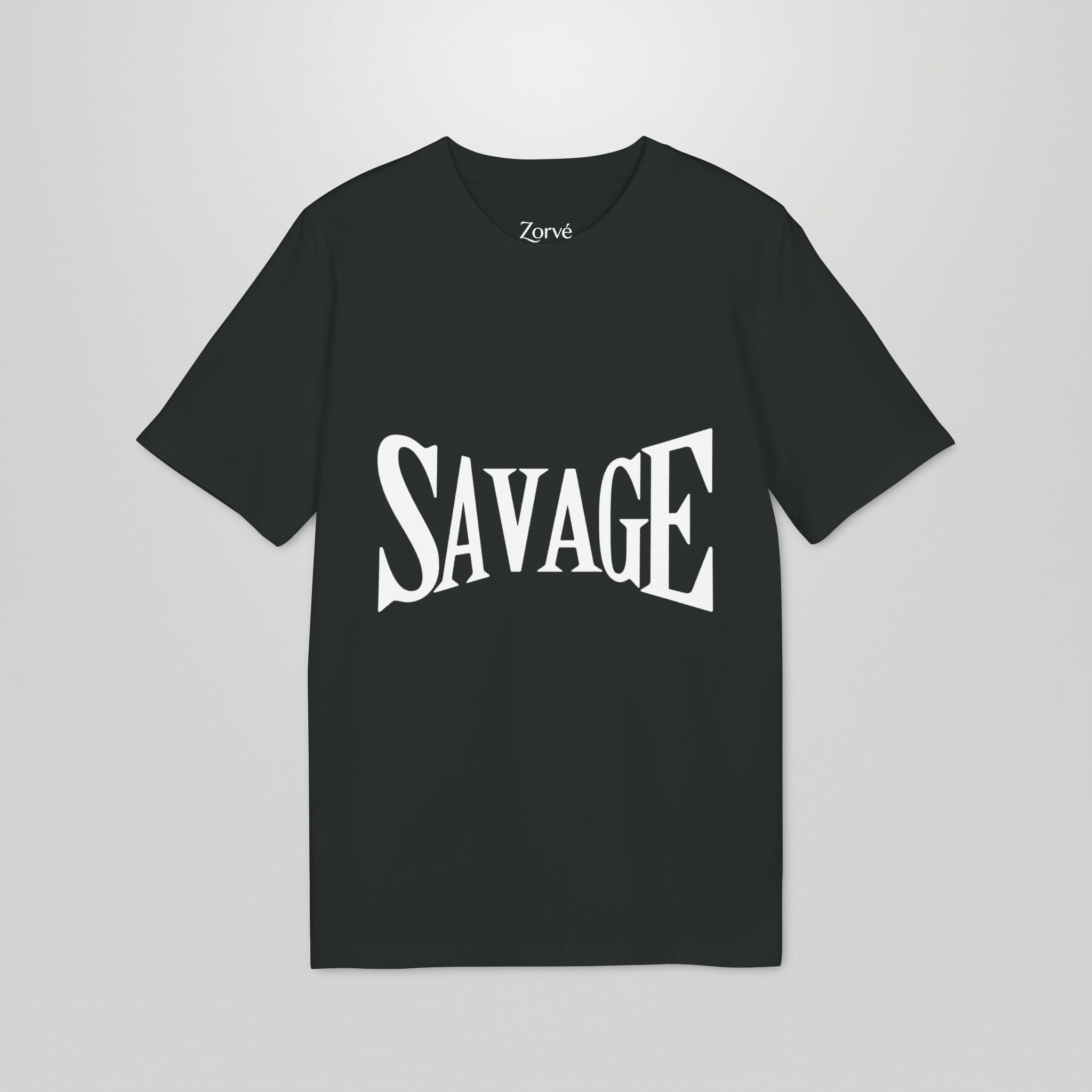 Savage Graphic T-Shirt — "Born Savage" Bold Streetwear Tee