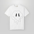 Melting Ghost 'feel' Graphic Tee — Minimal Streetwear T-Shirt