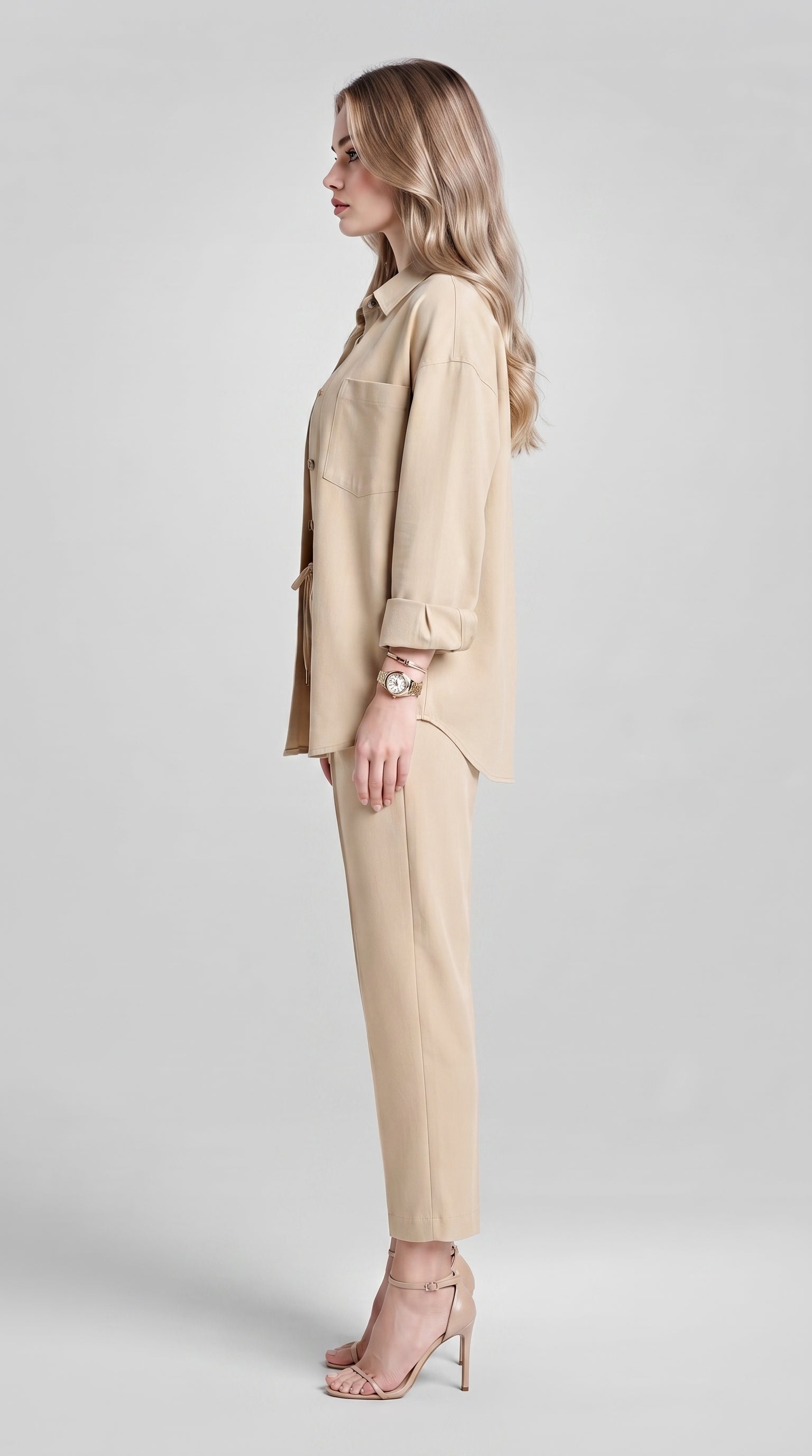 FLOWING SHIRT AND TROUSERS