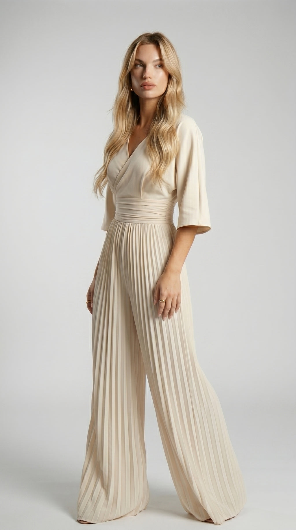 FLUID SILHOUETTE JUMPSUIT