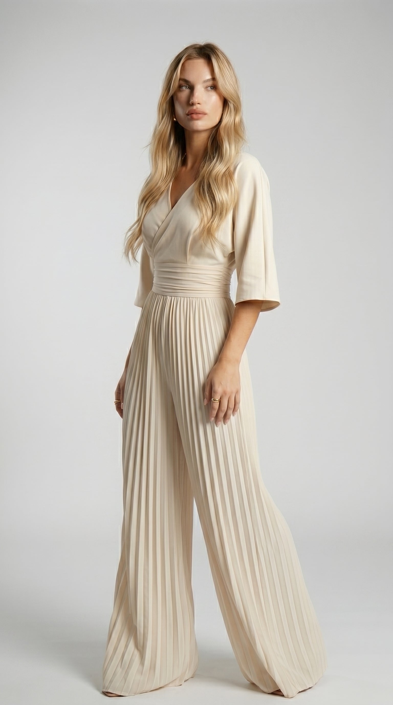 FLUID SILHOUETTE JUMPSUIT