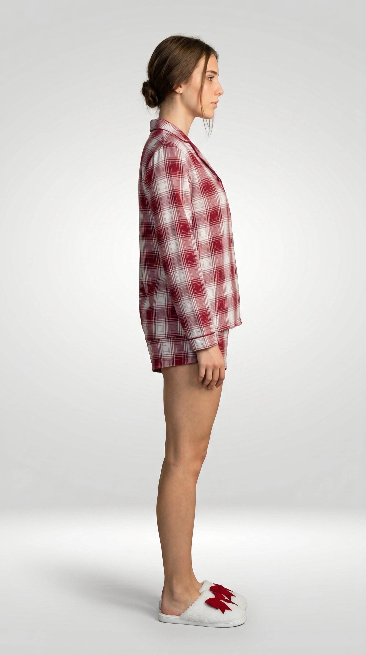 PLAID COTTON HOME SET