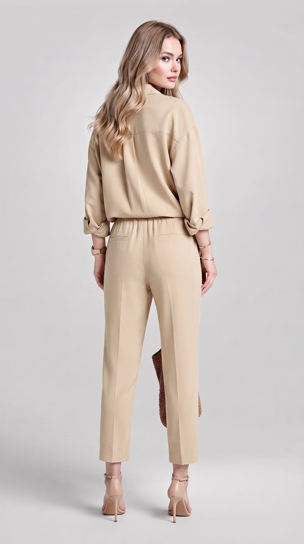 FLOWING SHIRT AND TROUSERS