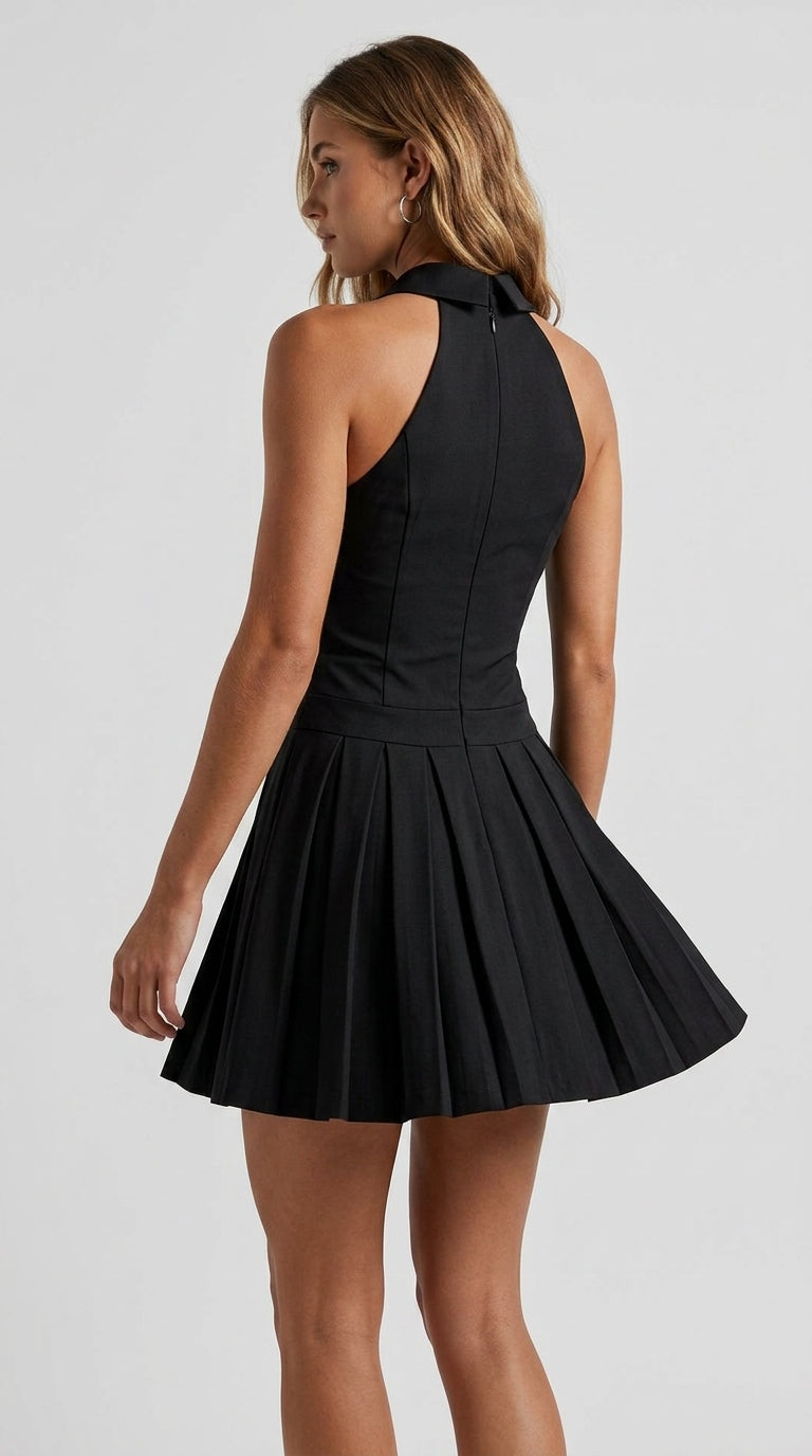 V-NECK TENNIS YOGA DRESS