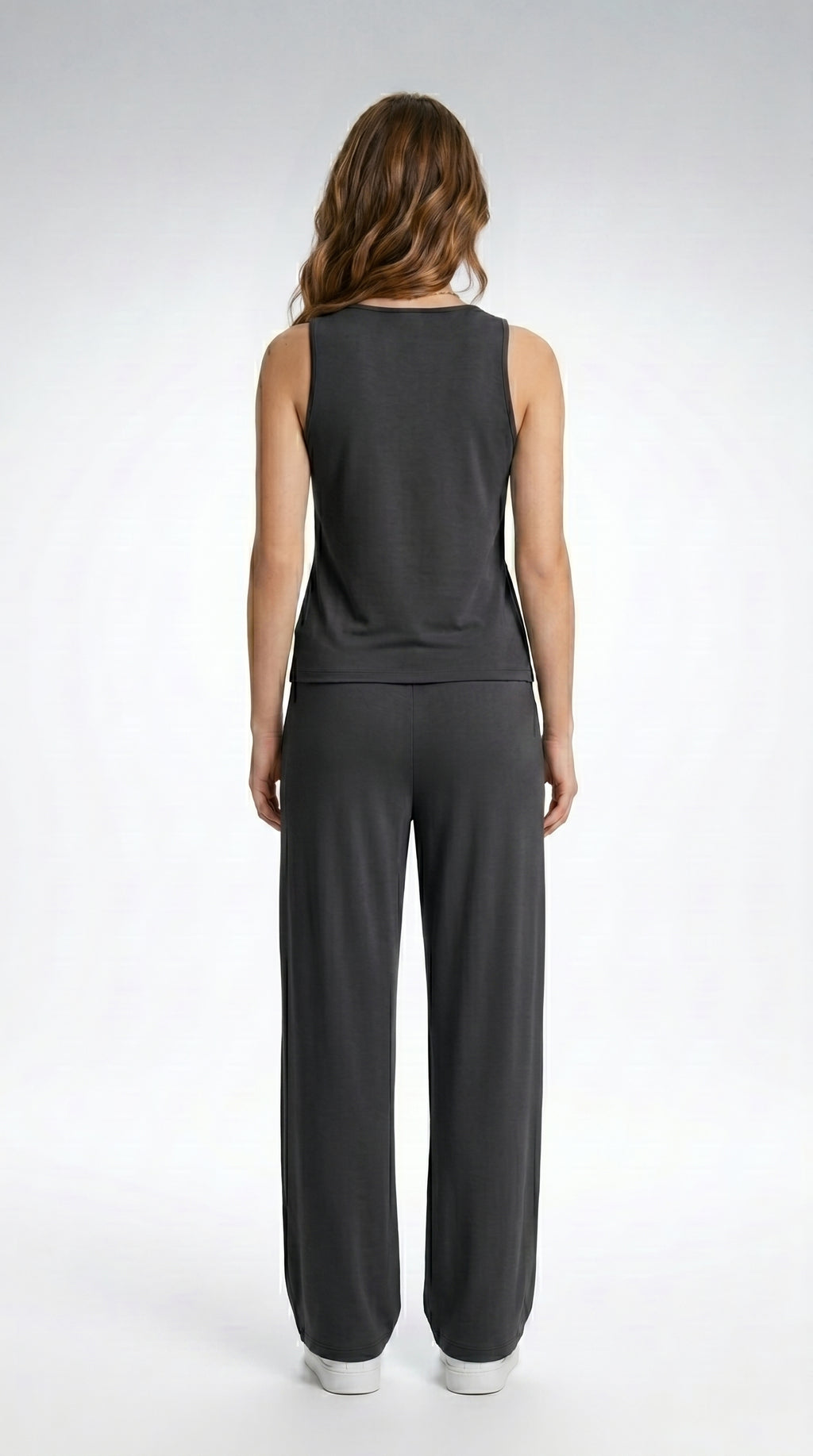 BACKLESS V-NECK CO-ORD SET