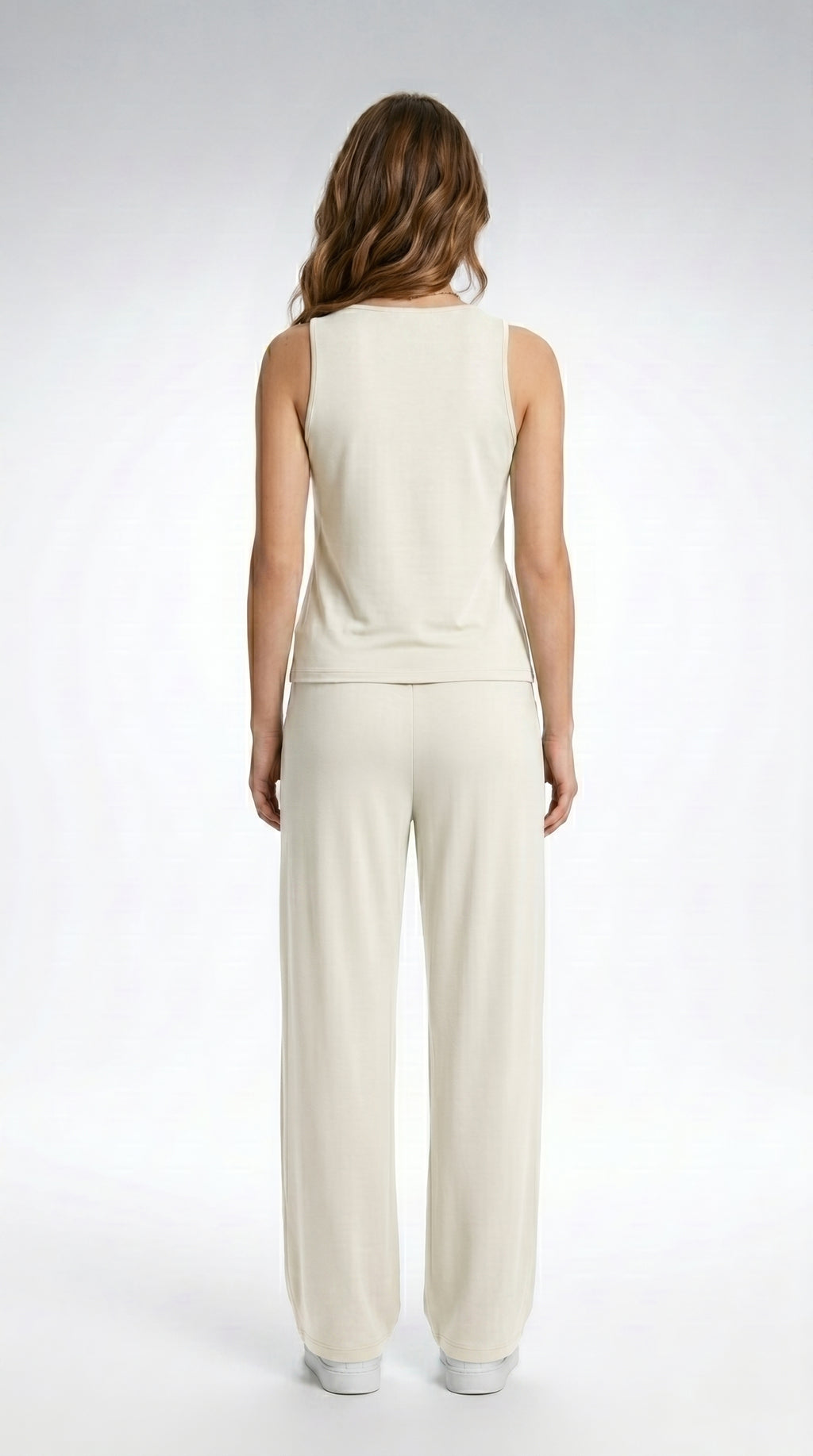 BACKLESS V-NECK CO-ORD SET