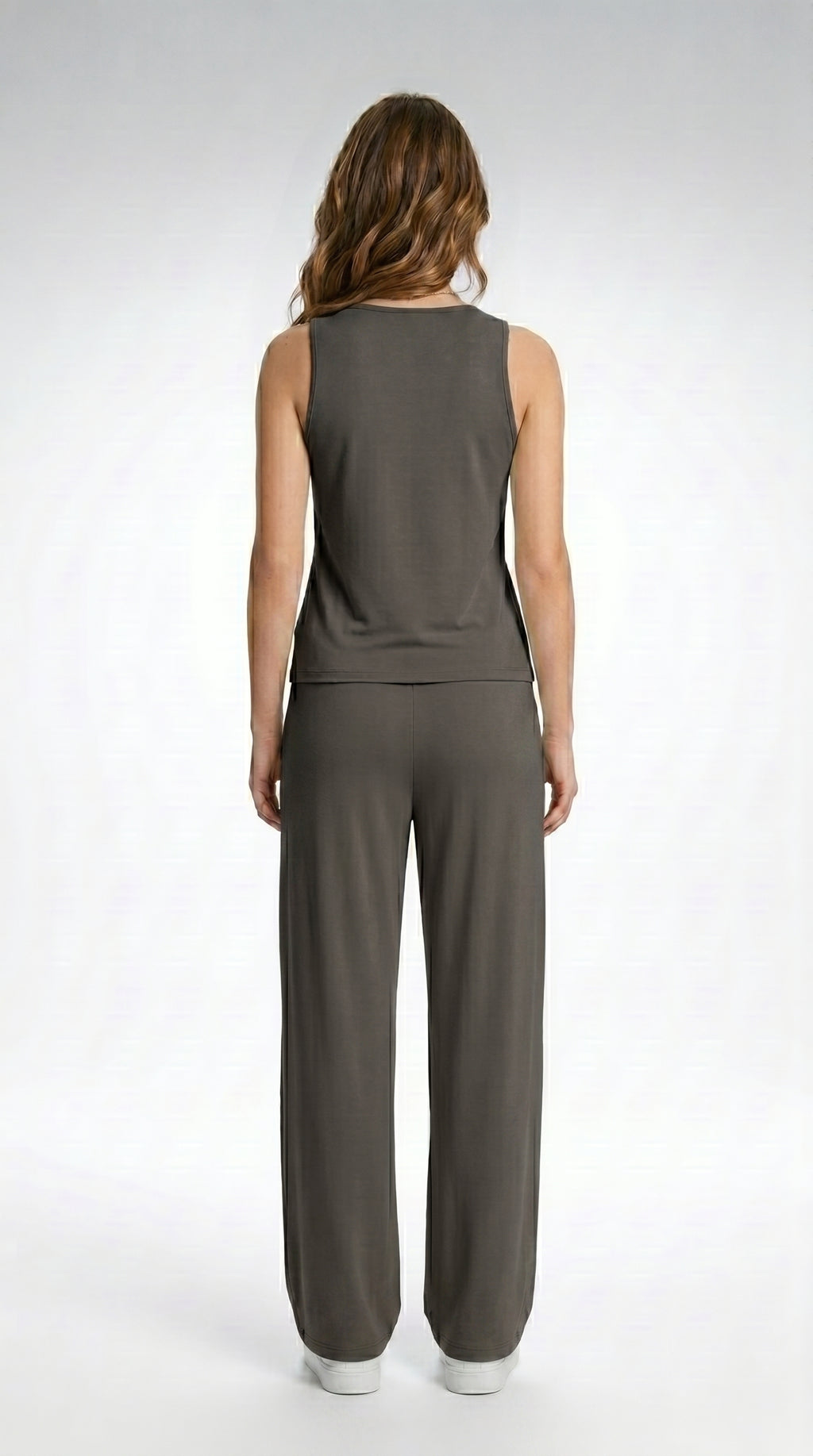 BACKLESS V-NECK CO-ORD SET