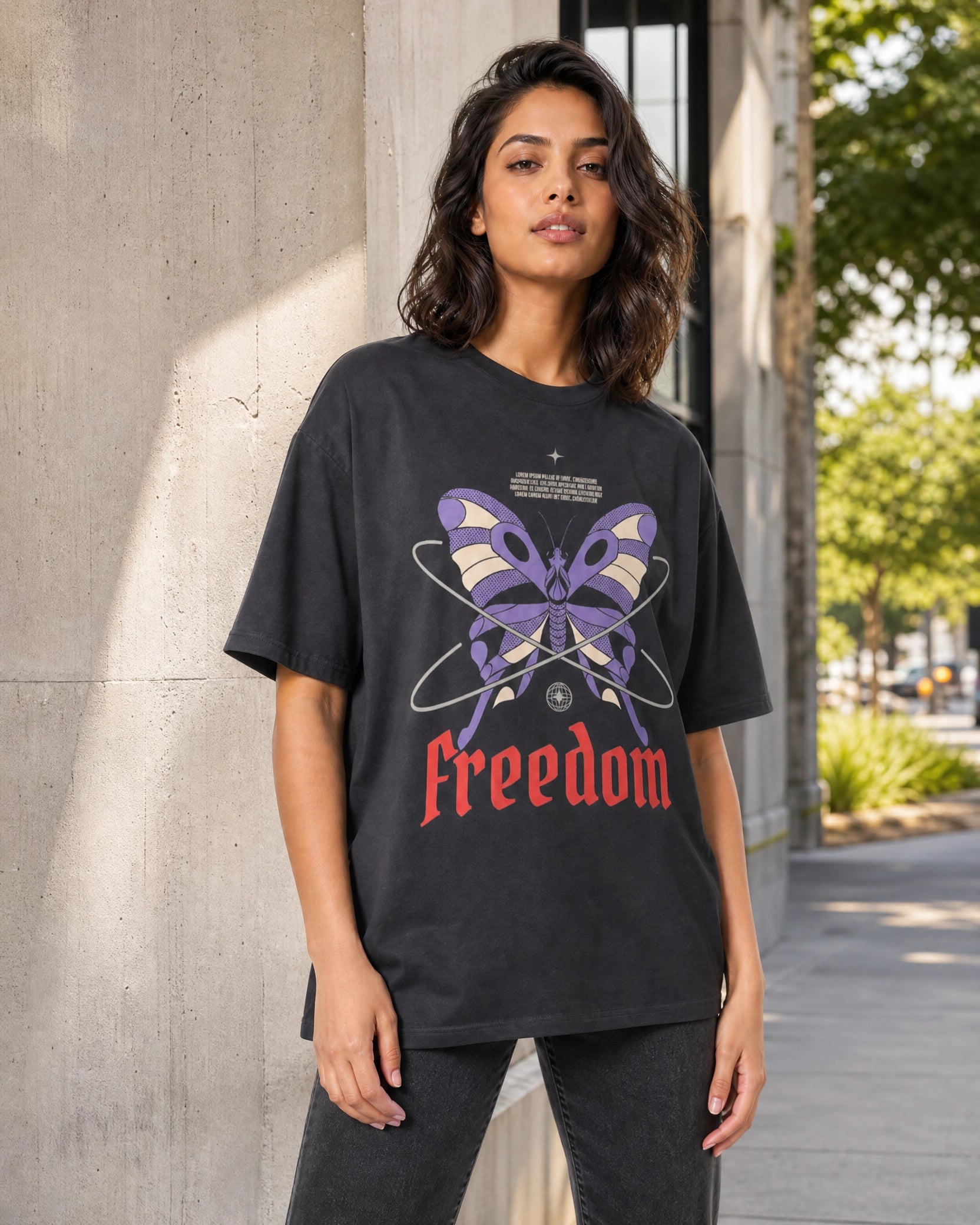 Freedom Butterfly Tee
