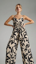 THE VALENCIA PRINTED JUMPSUIT
